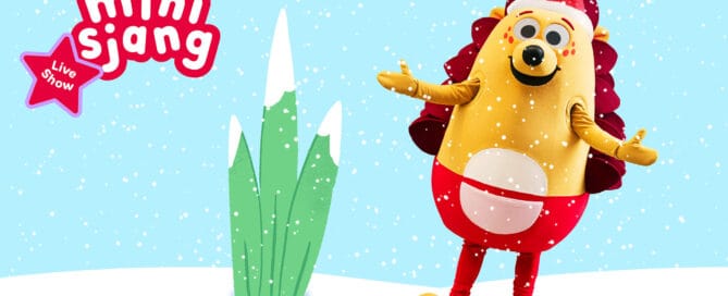 Børstes Juleshow 2026. Søndag 06. december 2026 kl. 10.00 og 13.00. Pindsvinet Børste fra Minisjang på DR kommer på besøg med sit helt nye juleshow!
