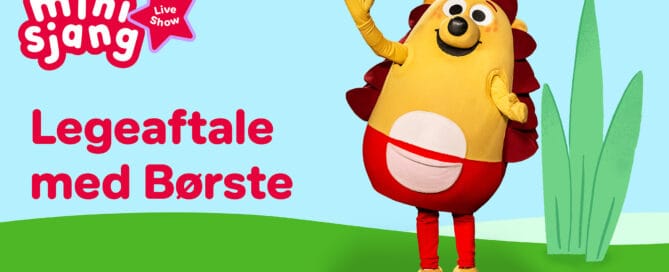 Teaterbygningen bliver forvandlet til en stor fest, når Børste indtager scenen med et sprudlende og energisk show lørdag 21. januar 2027.